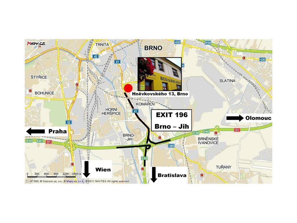 Bed & Breakfast Hostel Brünn  Kültér fotó
